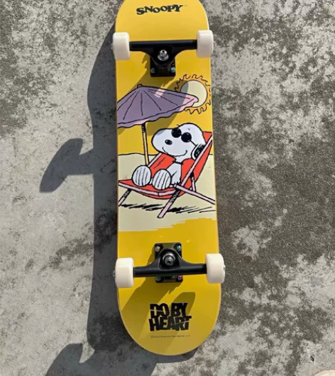 低价出全新双翘滑板 ，高级配置极限动作四轮...