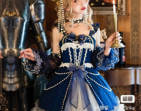 樱洛芙lolita原创 星夜JSK裙SP款...