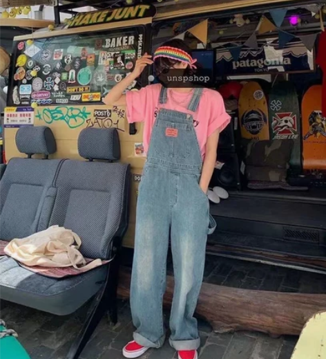 背带裤S码 只穿了一次，广东夏天穿有点热，...