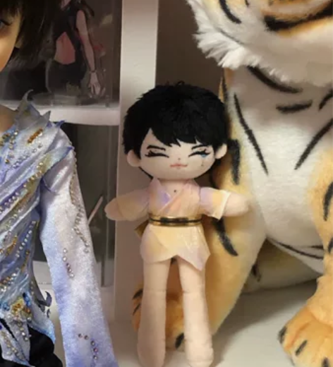 一个从夏末等待到夏初的棉花娃娃 光溜溜拿到...