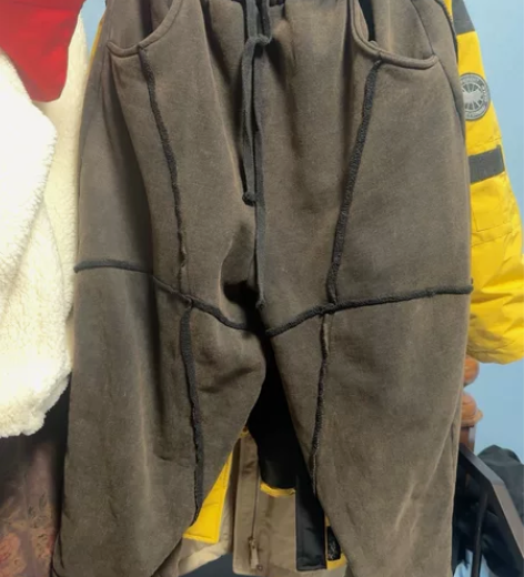 #反季服饰大清仓 超厚绒复古砂洗炒色咖色棉...