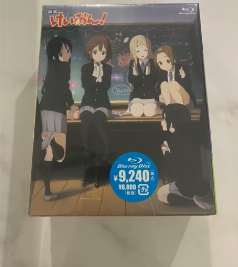 正版全新京都动画 轻音少女剧场版蓝光BD ...