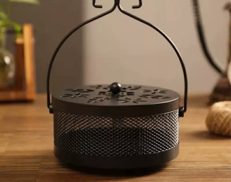 店不开了4元包邮蚊香盒铁艺蚊香炉檀香炉室内...