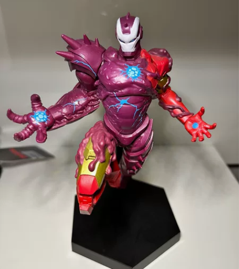 漫威 共生体钢铁侠 手办模型公仔摆件景品玩...