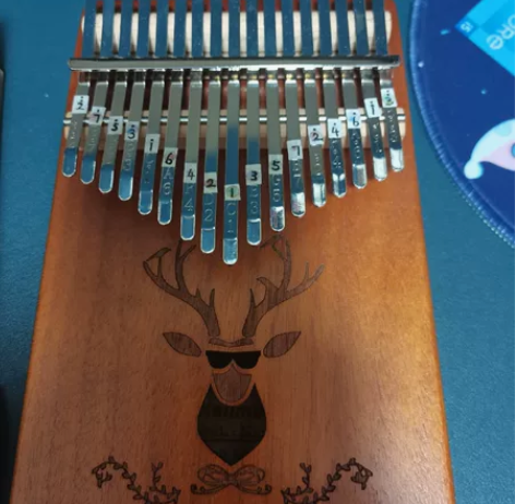 低价出卡林巴17音拇指琴，98新的，音色很...