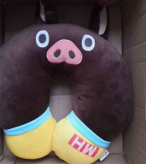 闪电宅急送x罗森U型枕,海明威U枕 全新未...