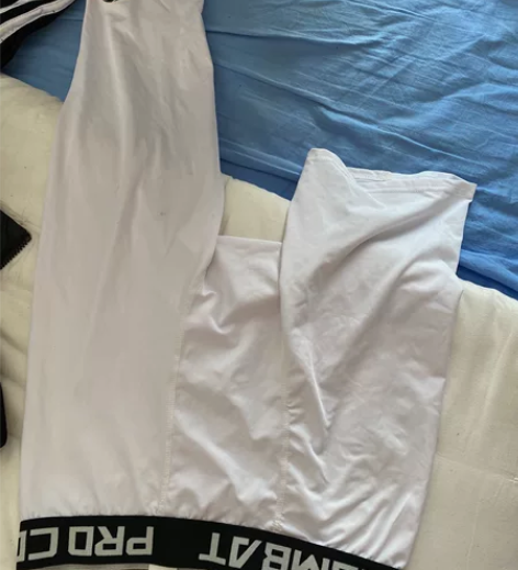 全新37分紧身裤L码打篮球很吸汗松紧也很好...