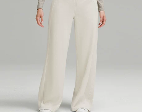 Scuba 女士中腰阔腿裤 灯芯绒丨lul...