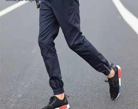 秋季潮2016新款运动裤男士休闲裤男生冬宽...