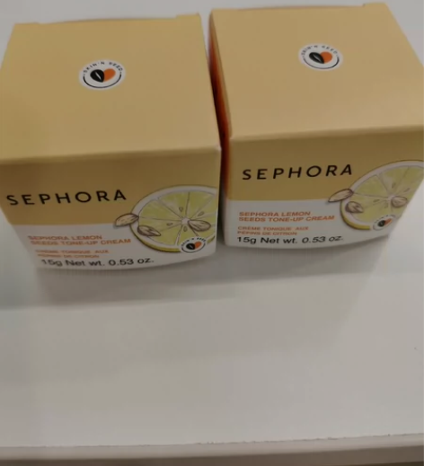 丝芙兰柠檬籽元气霜15g 李佳琦直播间购入...