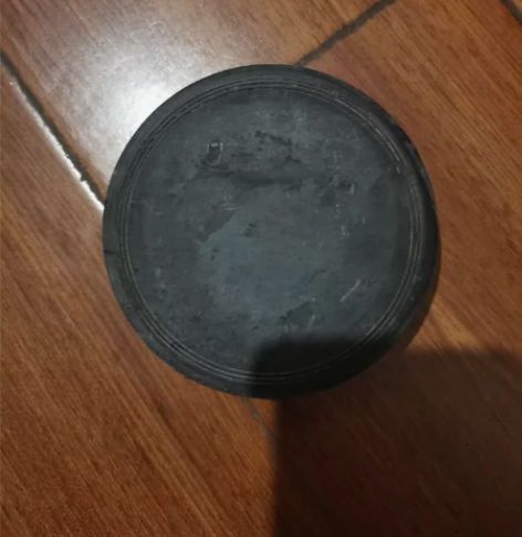 端砚罗纹方形带盖砚台原石火锅歙砚墨盒文房四...