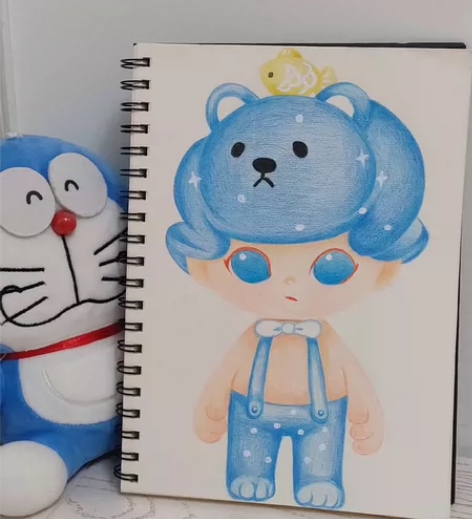 [出]辉柏嘉油性彩铅 图一是用这套彩铅画的...