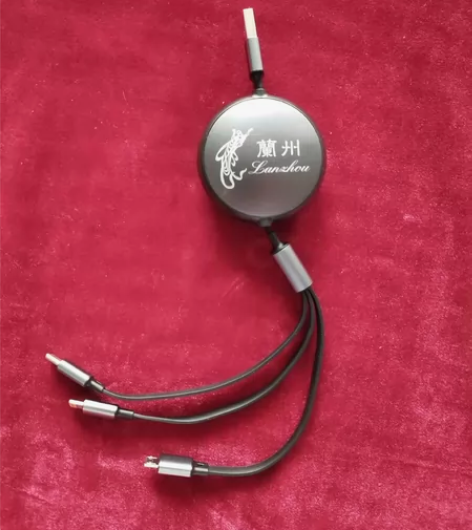 全新欧克士OKSJ三合一伸缩数据线 手机充...