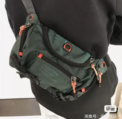 男士斜挎包小包胸包  大容量腰包  路亚包...
