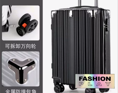 20寸黑色登机箱用过一次 感兴趣的话点“我...