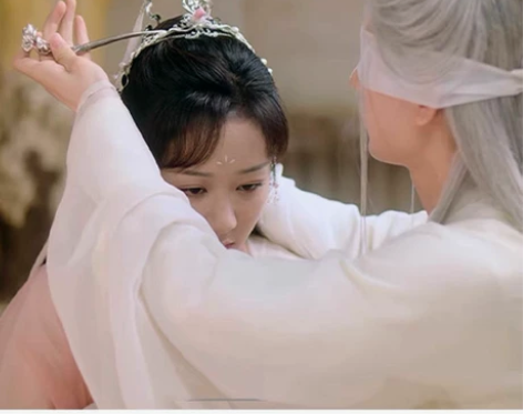 沉香如屑杨紫颜淡同款发簪子复古古风盘发沉花...