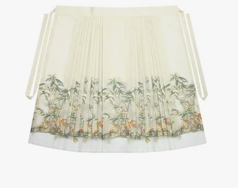 七月夕原创 竹林细语 吊带明制对交穿琵琶袖...