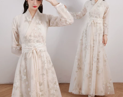 日常成人宋制改良汉服女古装超仙，演出不用了...