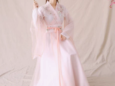 古装女汉服超仙气飘逸中国古风古典舞蹈演出服...