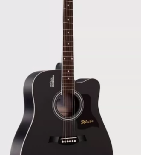 威伯单板民谣吉他初学者学生男士新手入门练习...