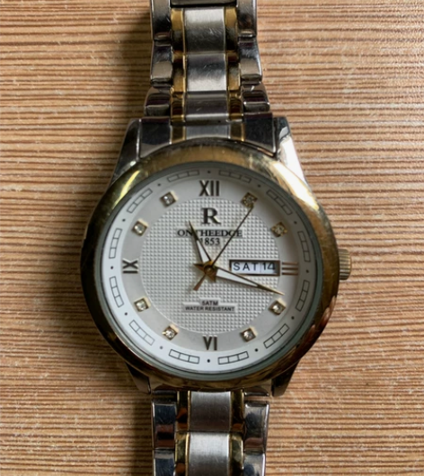 日本电子表石英表男表不锈钢 换电池也不走了...