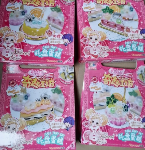 日本食玩diy手工厨房巧克力套装制作糖果儿...