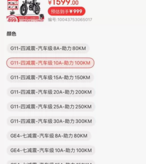 本来打算买个小的电动车装车里出去玩,买回来...