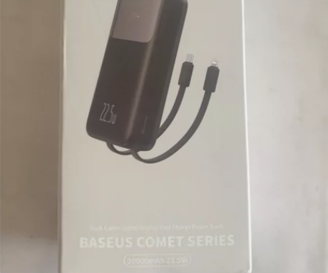 倍思明电充电宝黑色 全新未拆封 不讲价 拍...