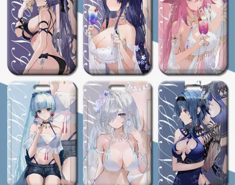 原神泳装八重神子雷电将军甘雨神里凌华宵宫学...