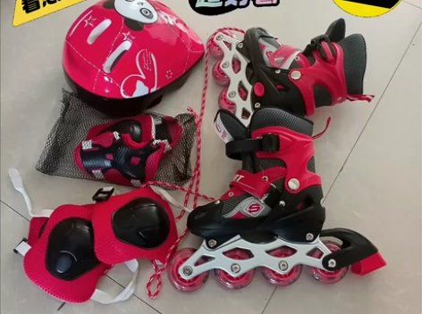 【低价处理轮滑鞋】都是全新的不是二手，轮滑...