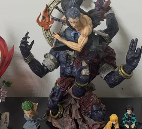 海贼王手办，GK索隆，高度得有50厘米，全...