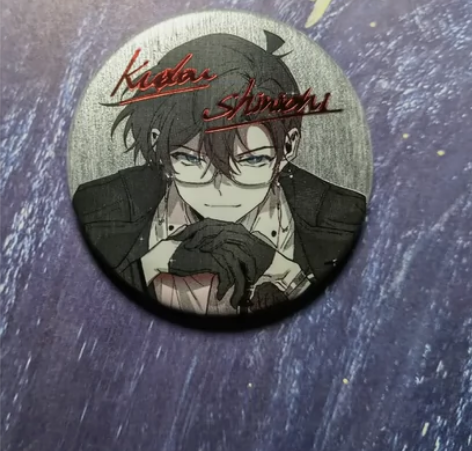 工藤新一同人吧唧 58mm 有银丝 状态良...