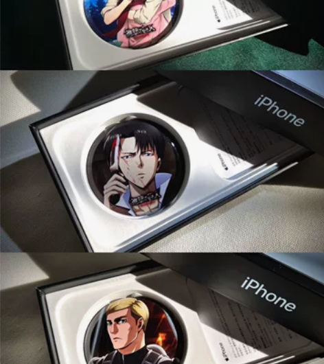 出 aot巨人吧唧,自绘自印同人谷 最終季...