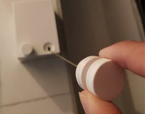 隐形晾衣绳阳台晾衣神器钢丝收缩晒衣绳室内免...