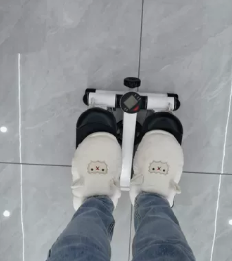 踏步机女家用静音减肥神器原地登山脚踏机运动...