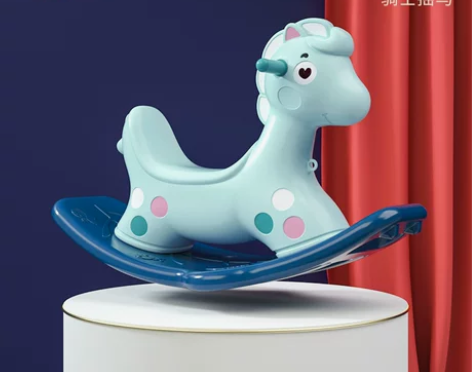 【礼遇价】澳乐小木马儿童摇马两用摇摇马婴儿...