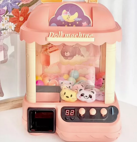 【博主闲置】淘嘟嘟抓娃娃机，配件齐全，机器...