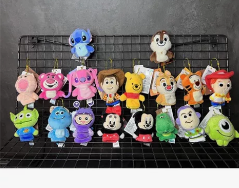 【现货包邮】迪士尼手指玩偶 草莓熊 三眼仔...