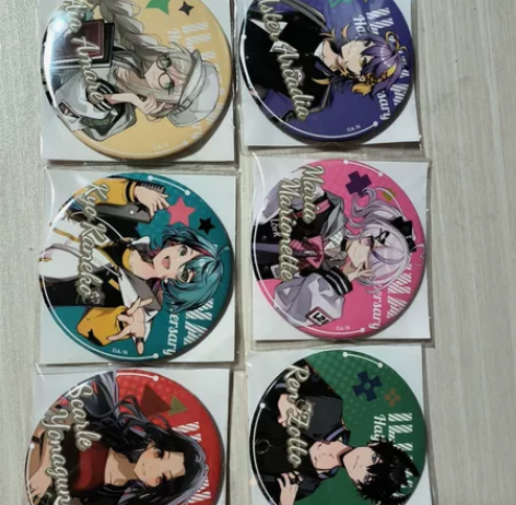 【国现】彩虹社en六期半周年吧唧，可直拍 ...