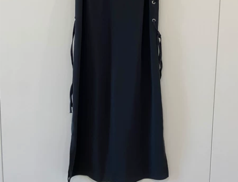 ASOS 深蓝灰色 吊带连衣裙 S 非全新...