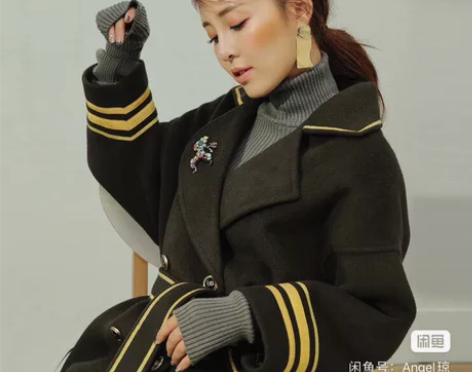 叶小泡定制 双11款 余潇潇 秋冬原创军旅...