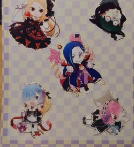 星河动漫 贴纸周边 雷姆拉姆 Re：从零开...