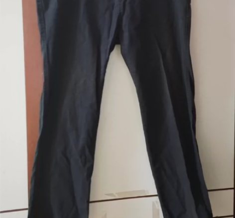 男士休闲裤，黑色、腰围104厘米、裤长10...