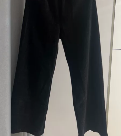 黑色直筒裤子女春秋冬宽松垂感休闲拖地长裤高...