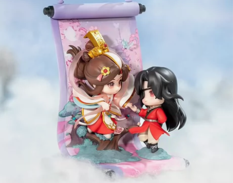 擎苍天官赐福仙乐浮绘Q版手办谢怜花城正版动...