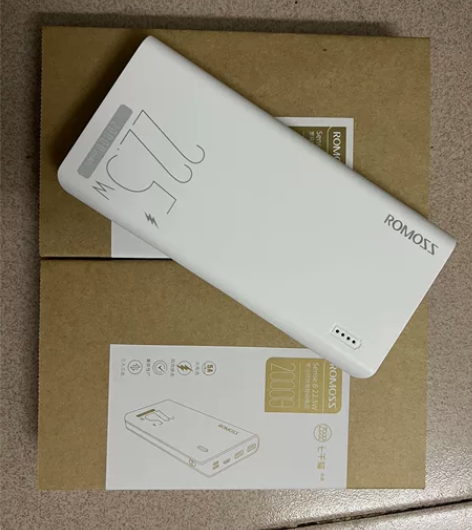 全新罗马仕20000毫安充电宝，22.5W...