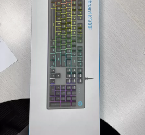 惠普（HP） 真机械手感键盘鼠标套装游戏有...