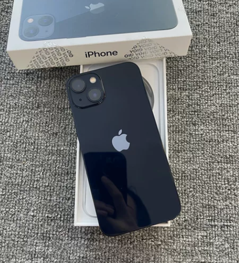 13黑色128国行无拆修正常零售机，无暗病...