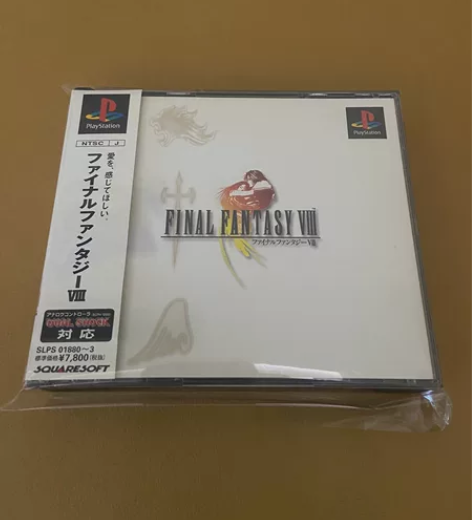 ps1游戏 最终幻想8，盒9新，说9新，盘...