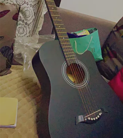 #吉他【799买的全新未拆封】单板民谣吉他...